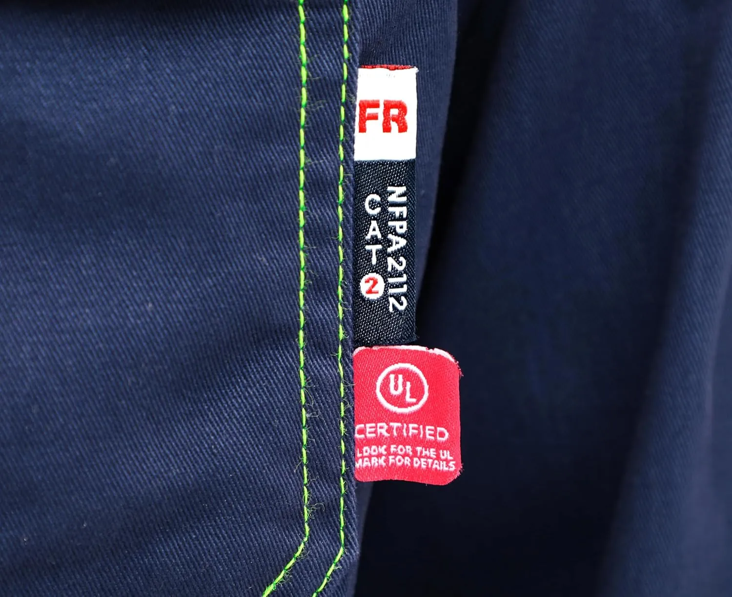 BOCOMAL FR Shirts for Men Snaps Down 7.5oz Water Repellent Fire Resistant Welding Jackets-NFPA2112 CAT2
