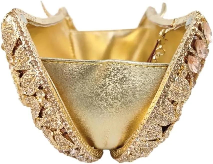 Crystal Clutch Evening Bags for Women Formal Party Rhinestone Purses Wedding Bridal Handbags