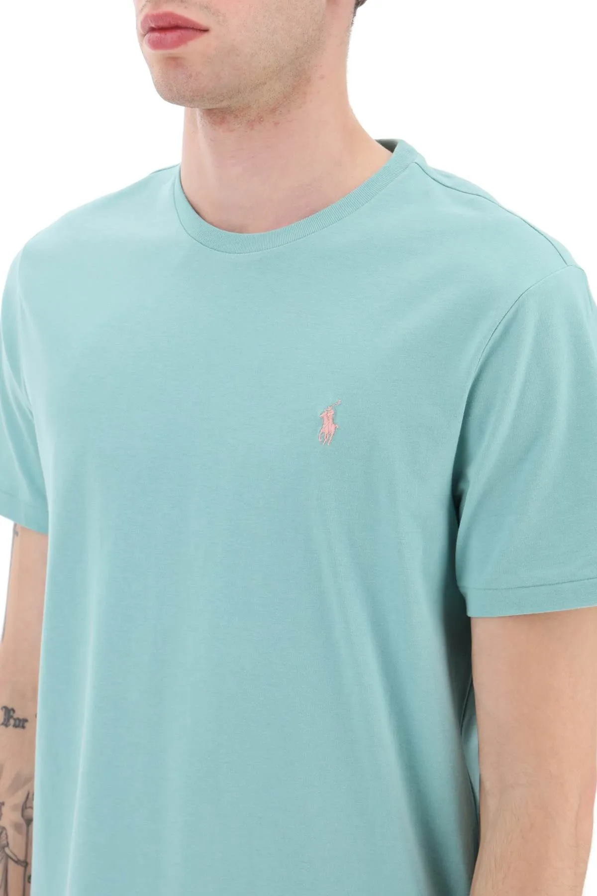 custom slim fit t-shirt with logo