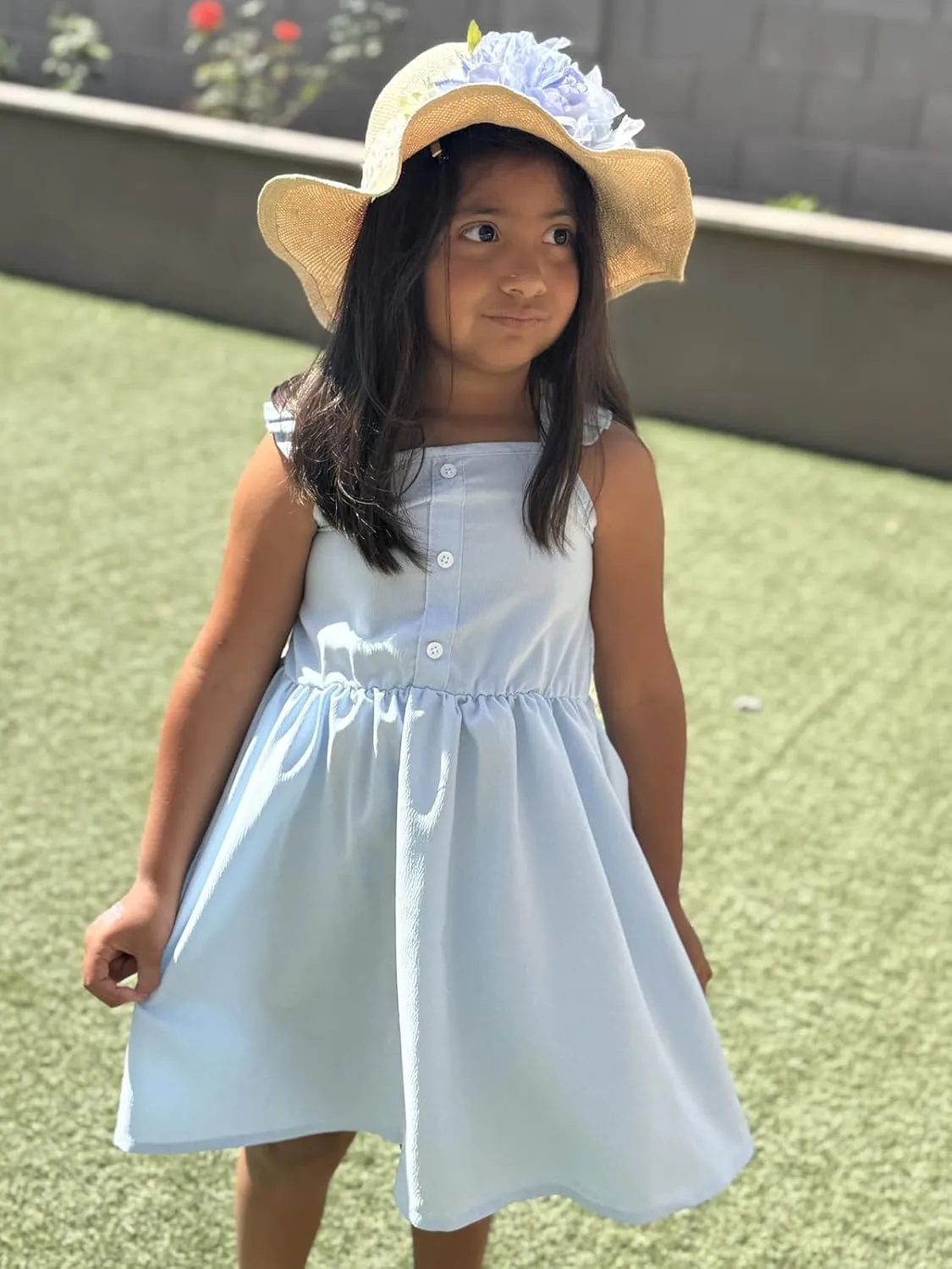 Dress for Girls Casual Dresses Sleeveless A-line Sundress Summer Dresses for Girls 7-11 Party Dress