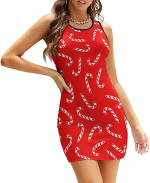 Dresses for Women 2024 Casual Sundresses Beach Sleeveless Tshirt Swing Dress