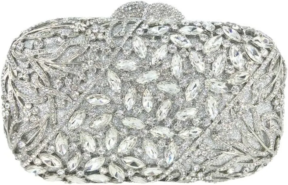 Evening Clutch Bags for Women Formal Party Rhinestone Bags Wedding Party Crystal Clutch Purses