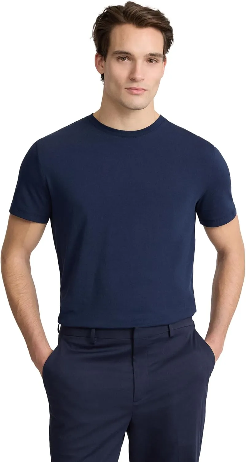EXPRESS Men's Perfect Pima Cotton Crew Neck Short Sleeve T-Shirt