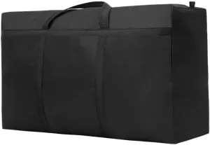 Extra Large Waterproof Moving Luggage Bags Laundry Shopping Bag foldable luggage travel bag Large Capacity Quilt Organizer(L BLACK)