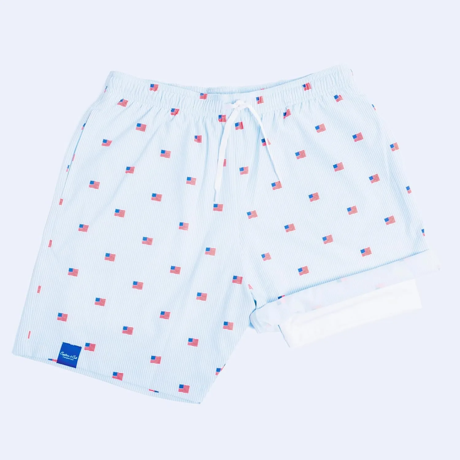 Father Son USA Matching Swimsuits