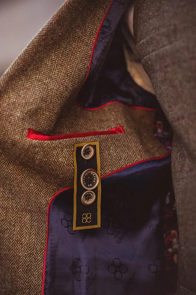 Gaston Sage Tweed Blazer
