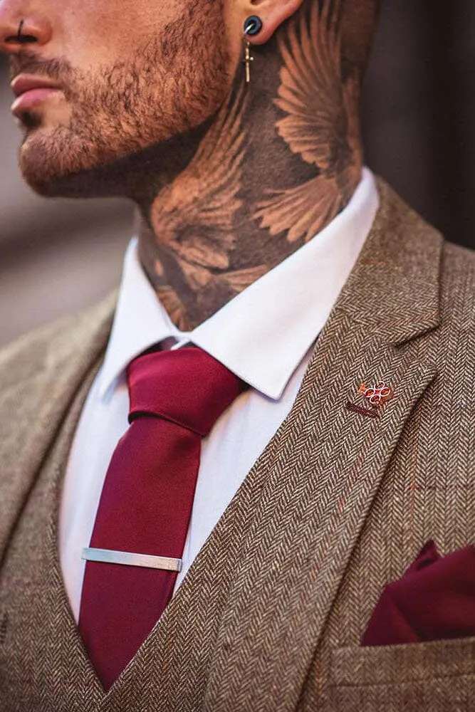 Gaston Sage Tweed Blazer
