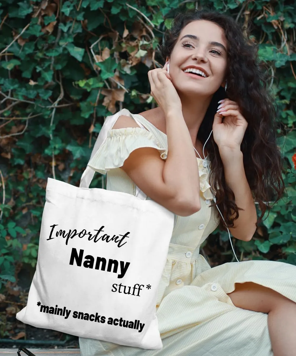 Grandma Gifts Canvas Tote Bag for Women, Grandma Gifts from Grandkids, Best Grandma Gifts, Funny Grandma Gifts Tote Bag