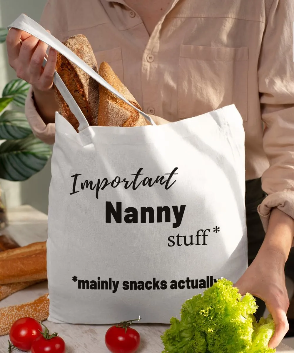 Grandma Gifts Canvas Tote Bag for Women, Grandma Gifts from Grandkids, Best Grandma Gifts, Funny Grandma Gifts Tote Bag