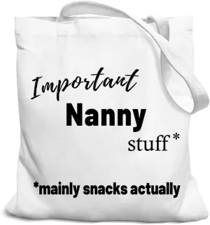 Grandma Gifts Canvas Tote Bag for Women, Grandma Gifts from Grandkids, Best Grandma Gifts, Funny Grandma Gifts Tote Bag