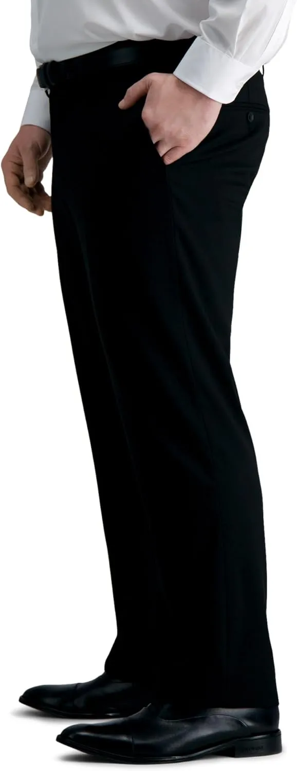 Haggar Mens JMH Premium Stretch Tailored Fit Suit Separates - Pants and Jackets (Big & Tall Sizes)
