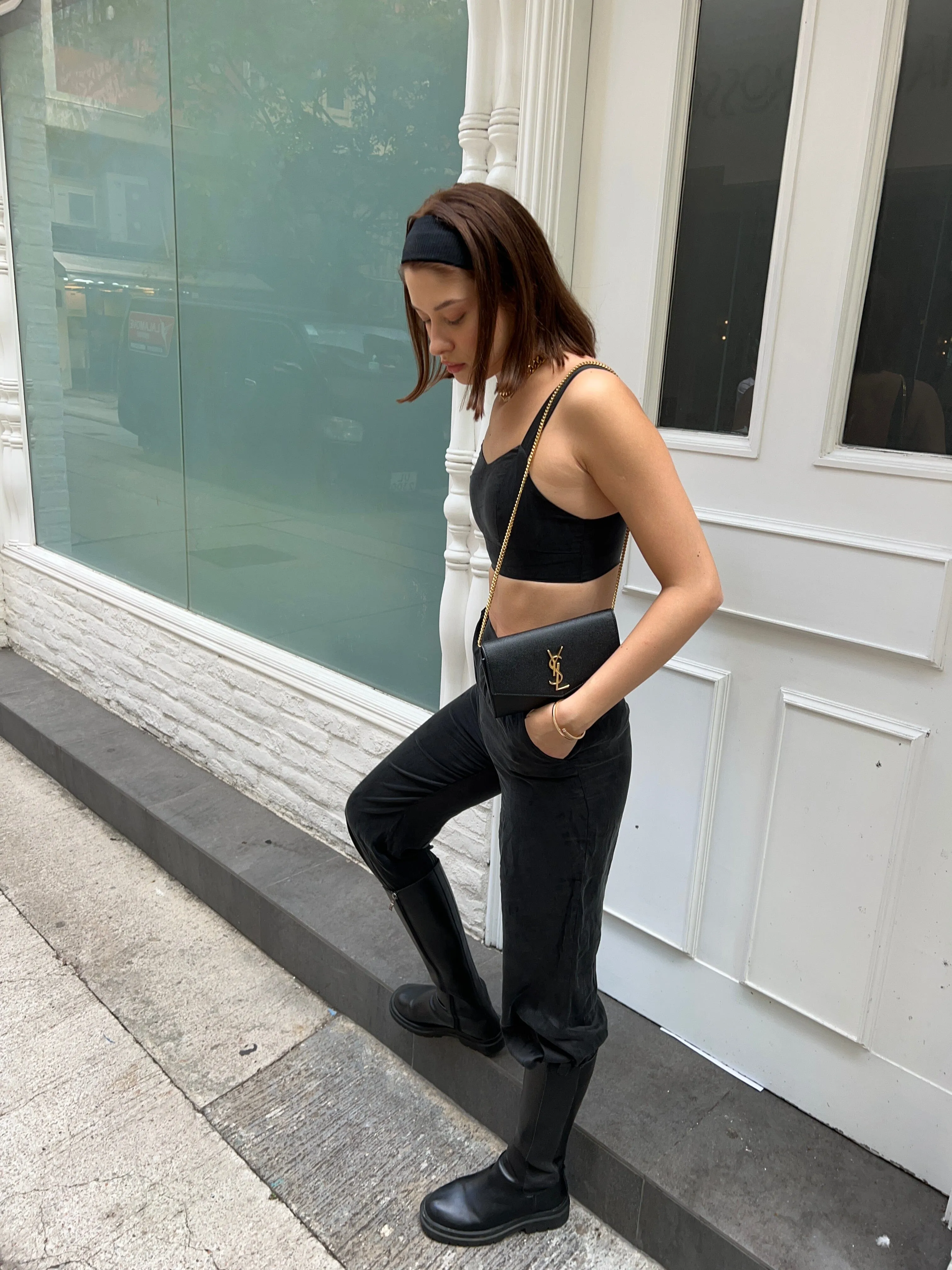 High-Waisted Silk Pant (Short, Regular & Long)