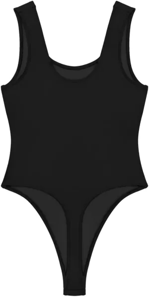 Kepblom Women's High Cut One Piece Swimsuit Thong Swimsuits Sexy Bodysuit for Women