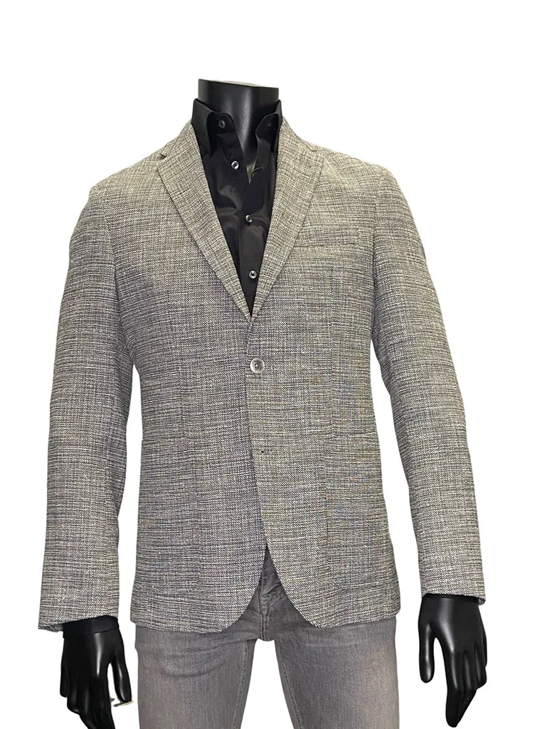 KNIT PATCH POCKET SPORT JACKET - DEBONAIR