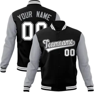 KXK Custom Men/Women/Youth Varsity Baseball Jacket Blend Letterman Jackets Stitched Personalized Name Number Logo Big Size