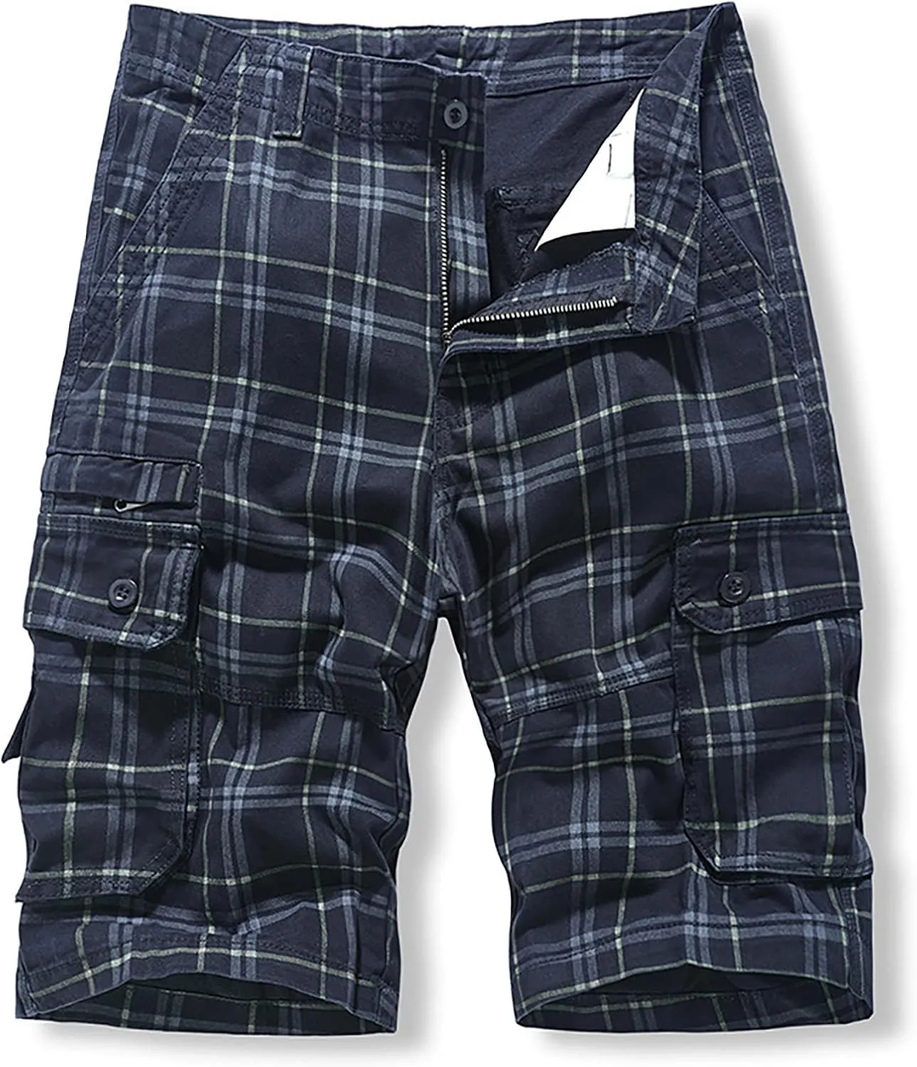 LCMTWX Men's Cargo Shorts with Multi-Pocket and Fashion Summer Leisure Pants Overalls Men's Pants Men Cargo Shorts with
