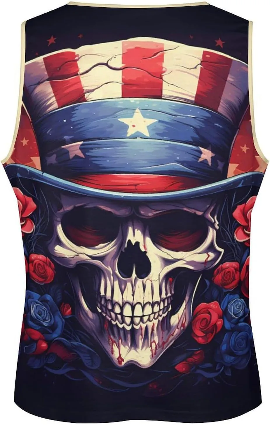 Men's Tank Tops Casual Undershirts Summer Cool Big and Tall Vest Sleeveless Crewneck Workout Cotton Tank Tops for Men