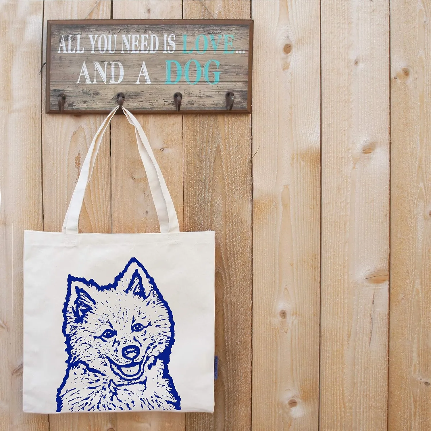 Pet Studio Art Dog Tote Bag