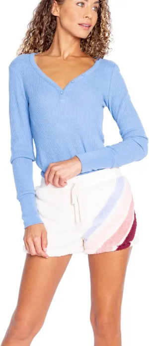 PJ Salvage Women's Loungewear Plush & Thermal Short