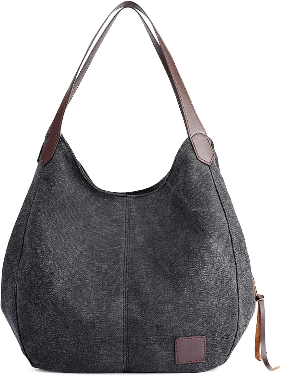 Popularity Women Canvas Shoulder Bags Ladies Canvas Handbag