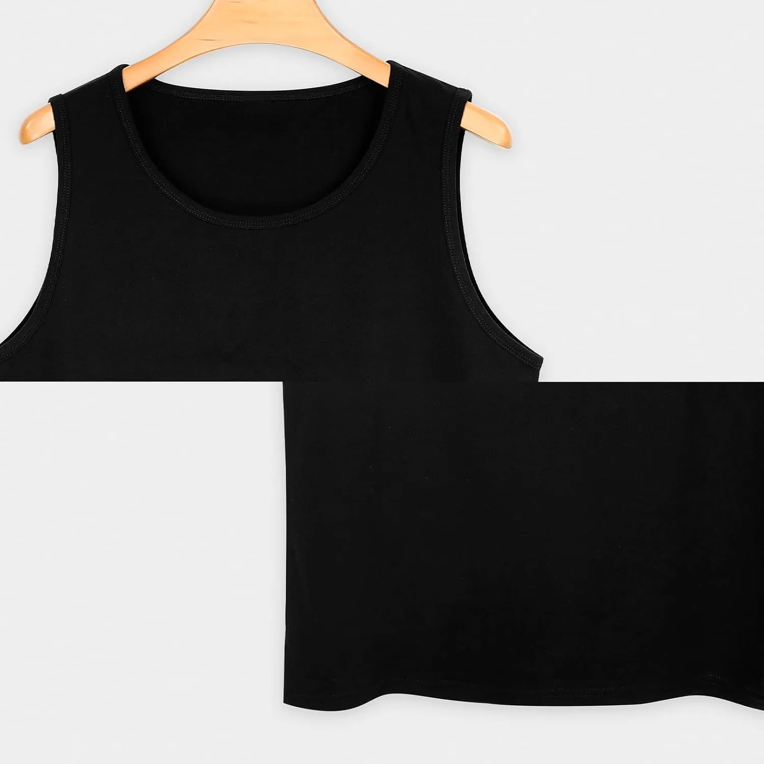 Purple Awareness Ribbon Mens Tank Top Cotton Undershirt Crewneck Sleeveless Shirt for Summer