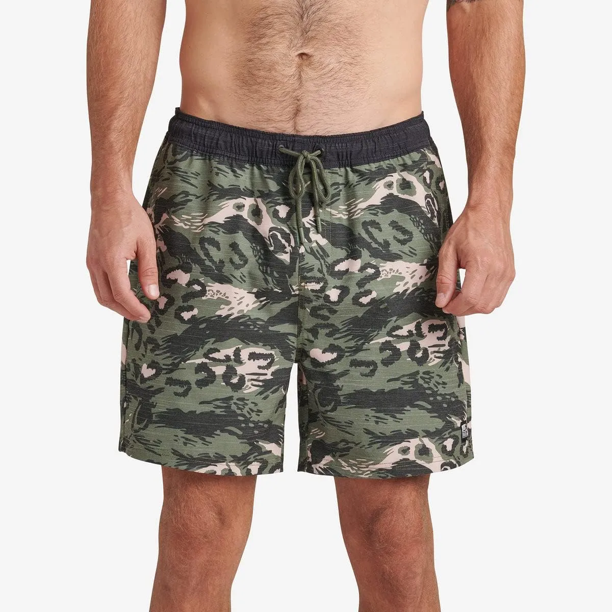 Reef Men's Elastic Waist Shorts