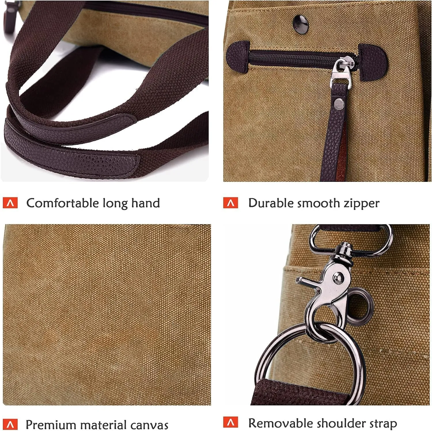 Retro Women Handbags Ladies Canvas Shoulder Bag Large Messenger Bag