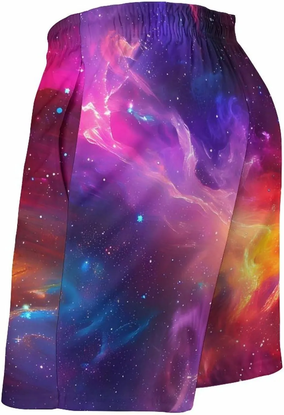 Starry Night Men's Swim Trunks Quick Dry Board Shorts Breathable Summer Beach Shorts Bathing Suits