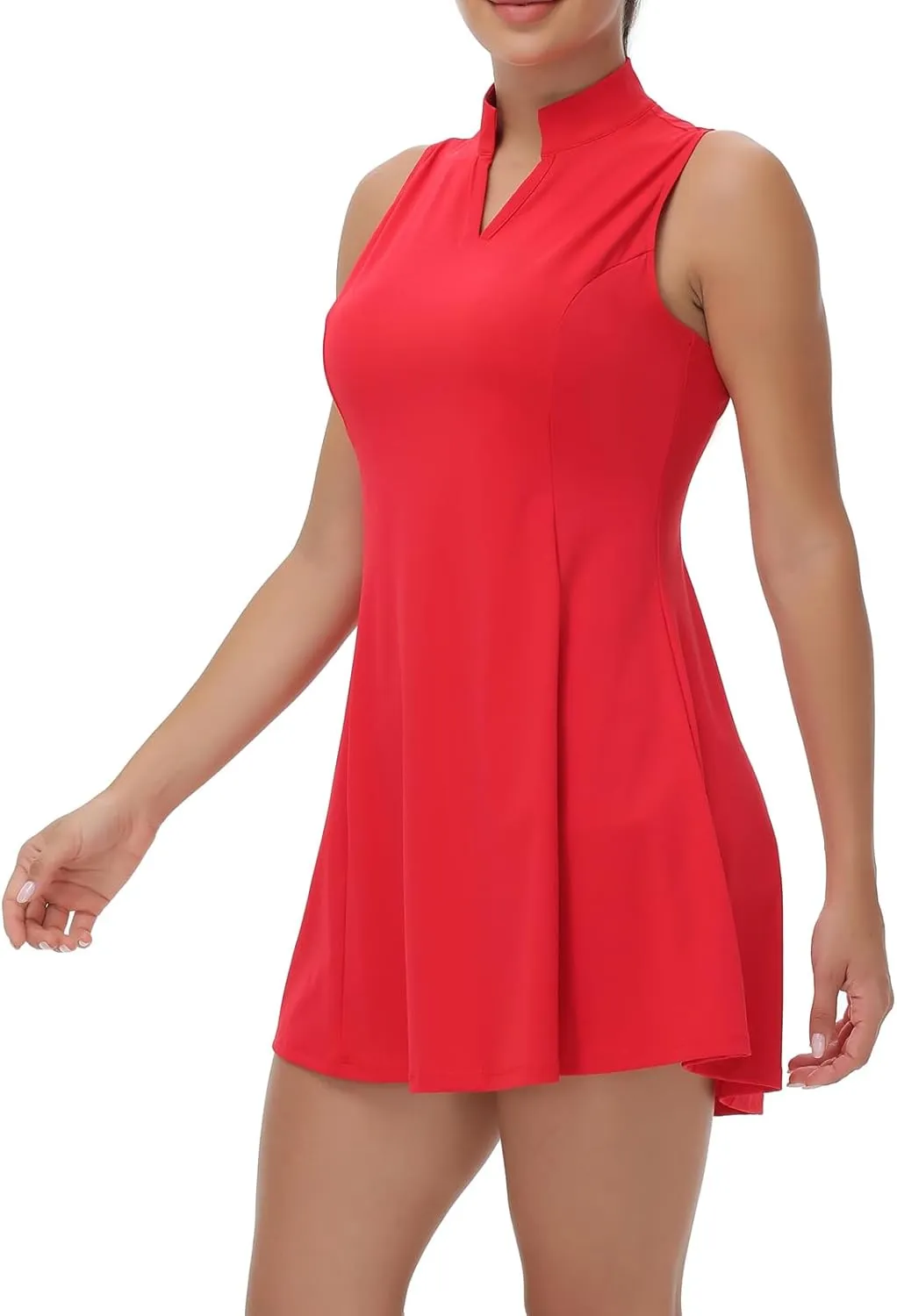 Tennis Golf Dress for Women Workout Active Athletic Dresses with Shorts 2 Piece Sets Outfits Cute Clothes Summer