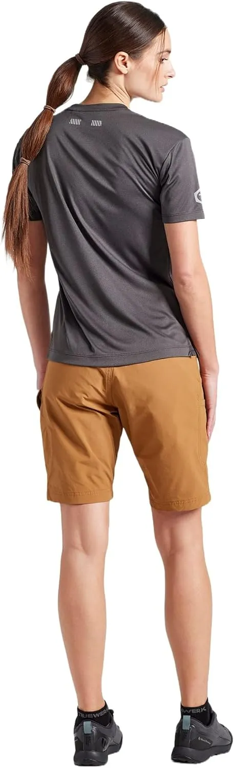 TRUEWERK Womens Workwear Shorts - T1 WerkShorts - Relaxed Fit, Lightweight, Moisture Wicking, Shorts with 4-Way Stretch