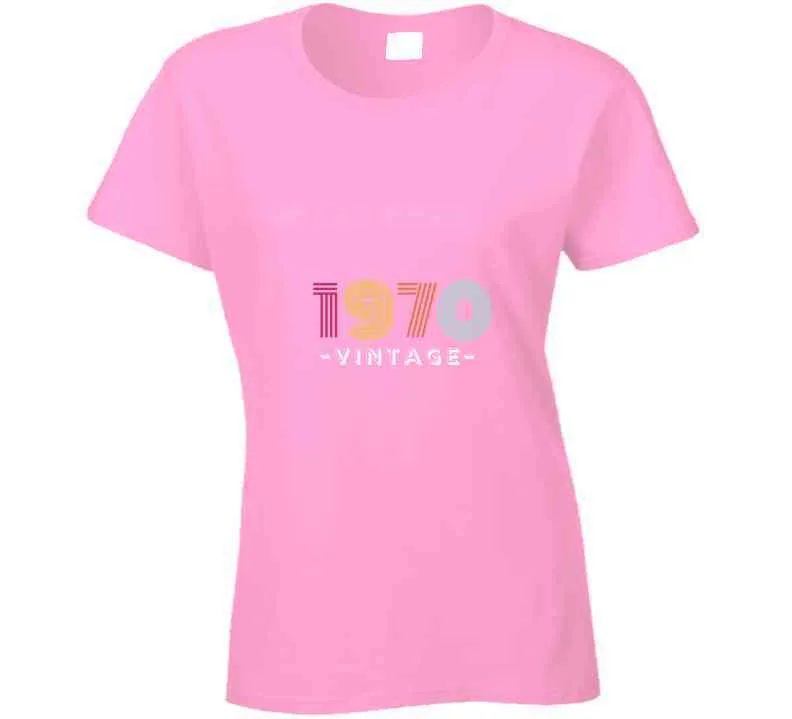 Vintage 1970 Ladies T Shirt, Hoodies, and Sweaters