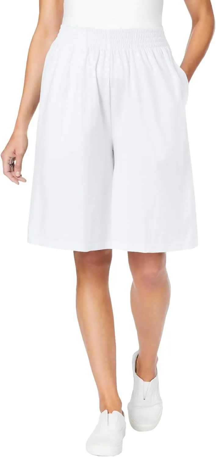 Woman Within Plus Size Split Skirt