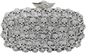 Women Evening Bags Ladies Crystal Handbags and Purses Wedding Gala Dinner Bag