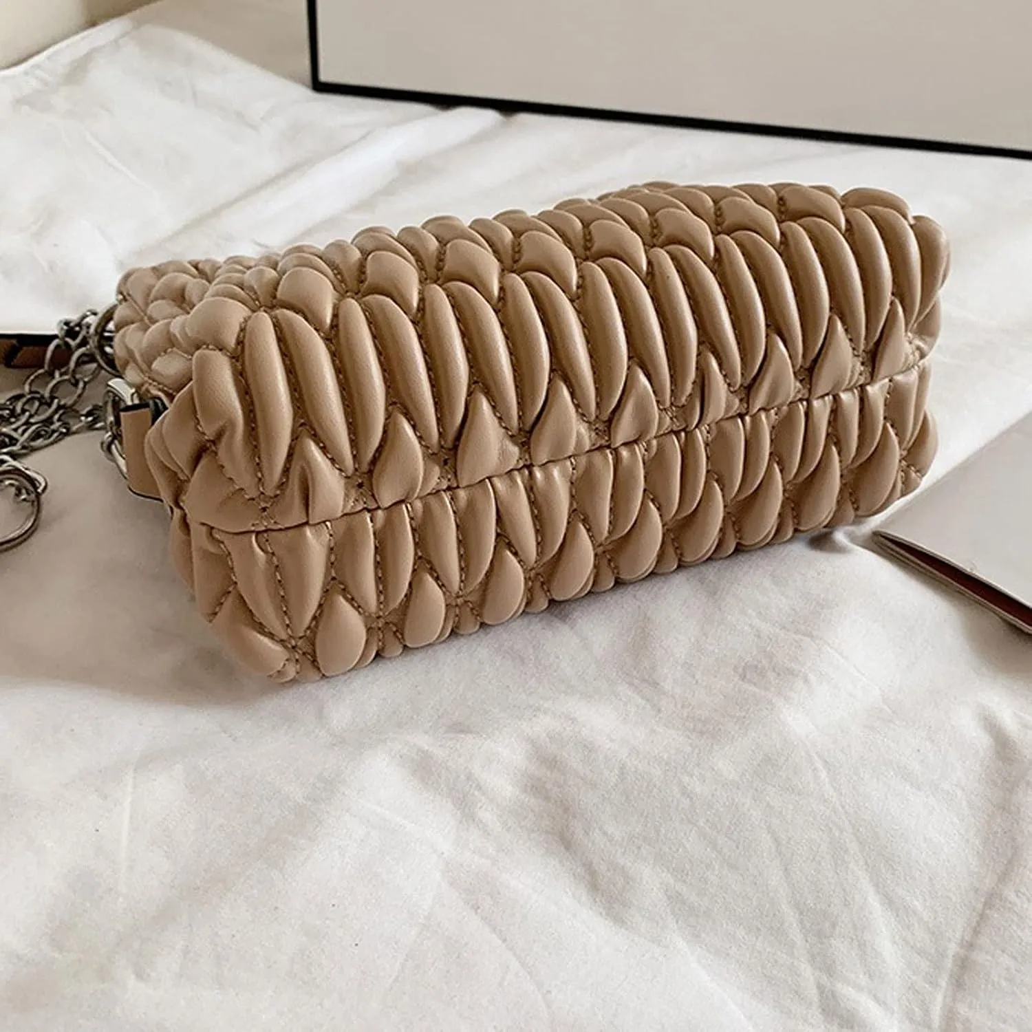 Women's Crossbody Handbags PU Leather Summer Shoulder Bag Female Crossbody Bag Ladies Hasp Chains Handbag