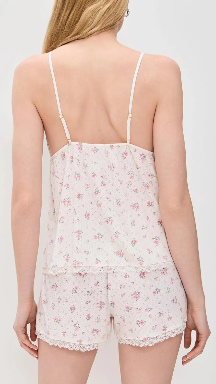 Women's Violet Cami Shorts Pajama Set