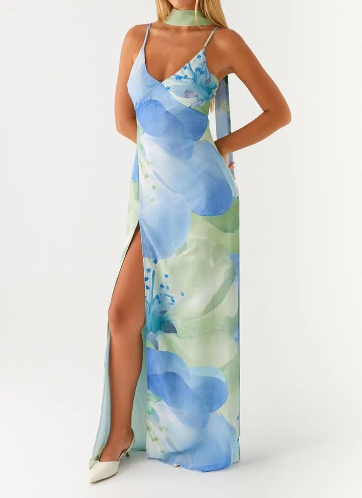Y2k Women Boho Floral Maxi Dress Flower Ruffle Sexy Backless Sleeveless Flowy Tiered Long Sundress Summer Party
